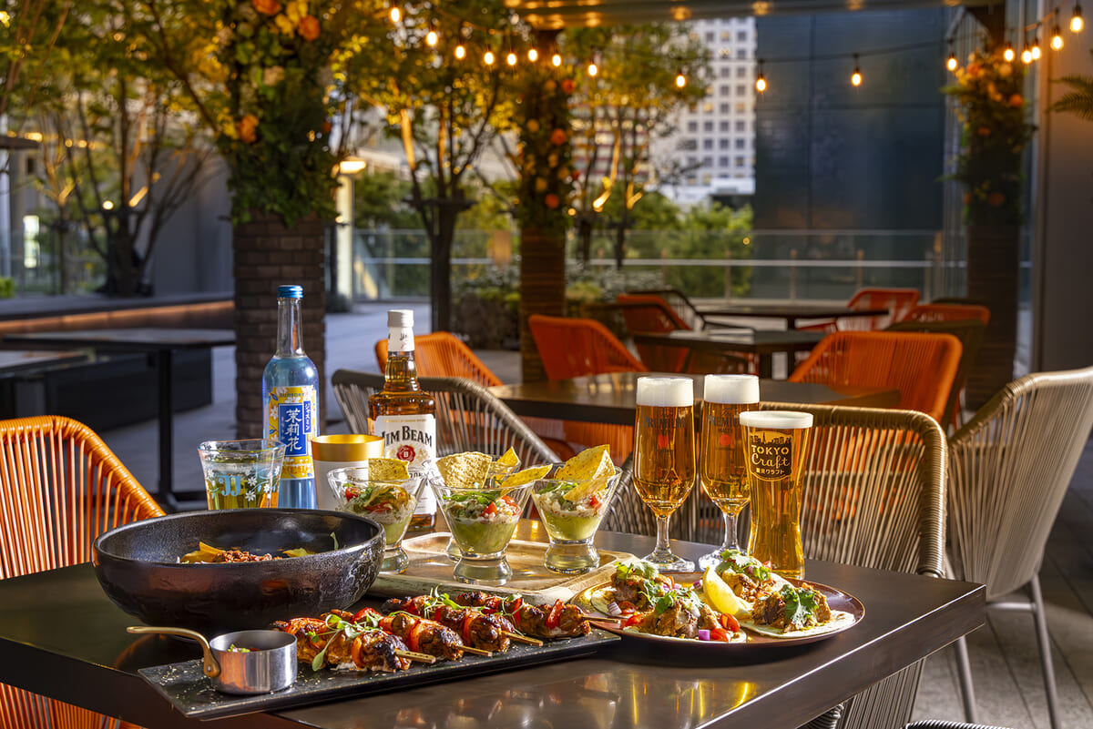 プルマン東京田町「TERRACE de TACOS（テラス デ タコス）」