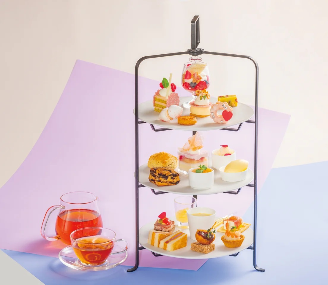 シェラトングランドホテル広島「夏のアフタヌーンティー with ハーゲンダッツアイスクリーム」