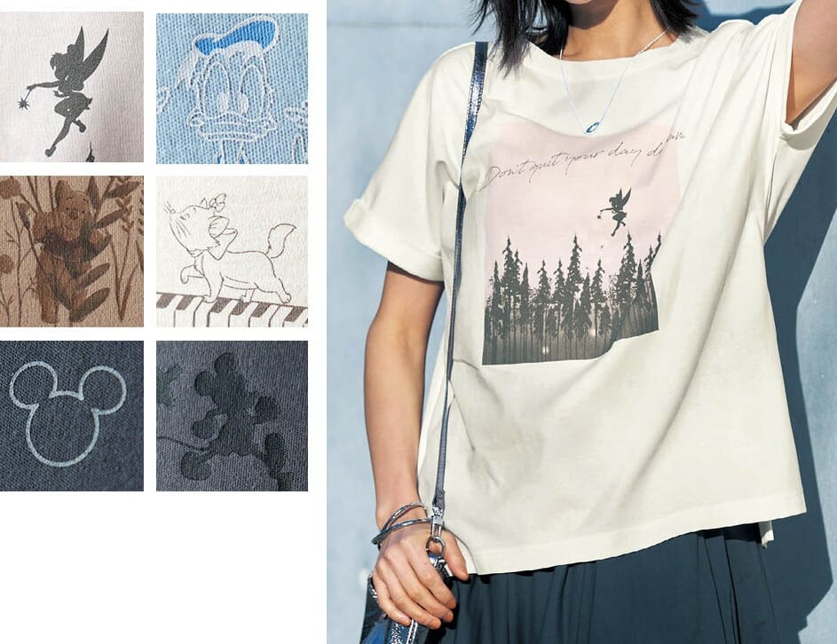 大人の隠れた味方！汗ジミが目立ちにくいプリントTシャツ