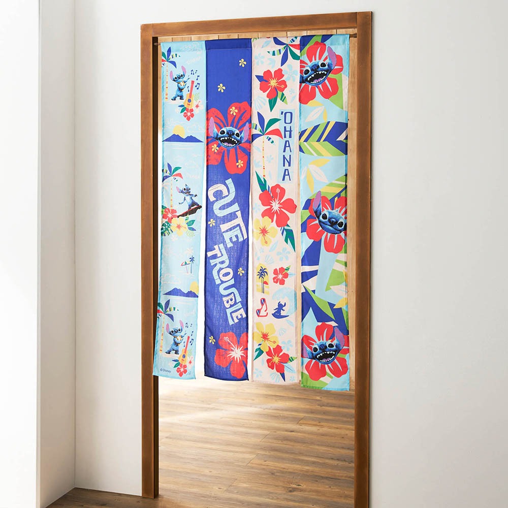 4連のれん「スティッチ」 サイズ展開