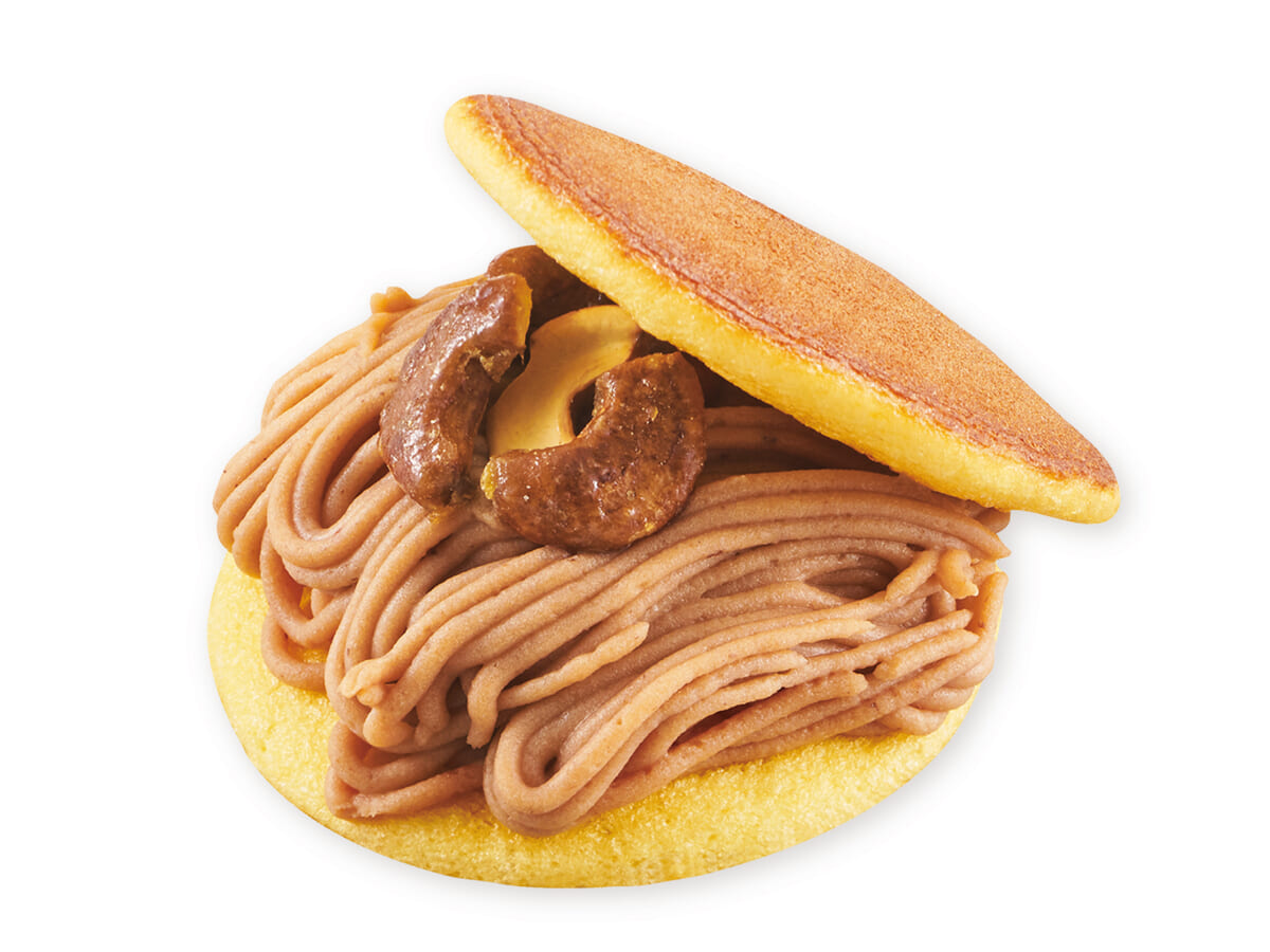 モンブランどら焼き