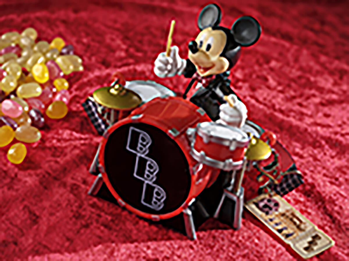 東京ディズニーシー「We Love ビッグバンドビート」グミキャンディー、ミニスナックケース付き