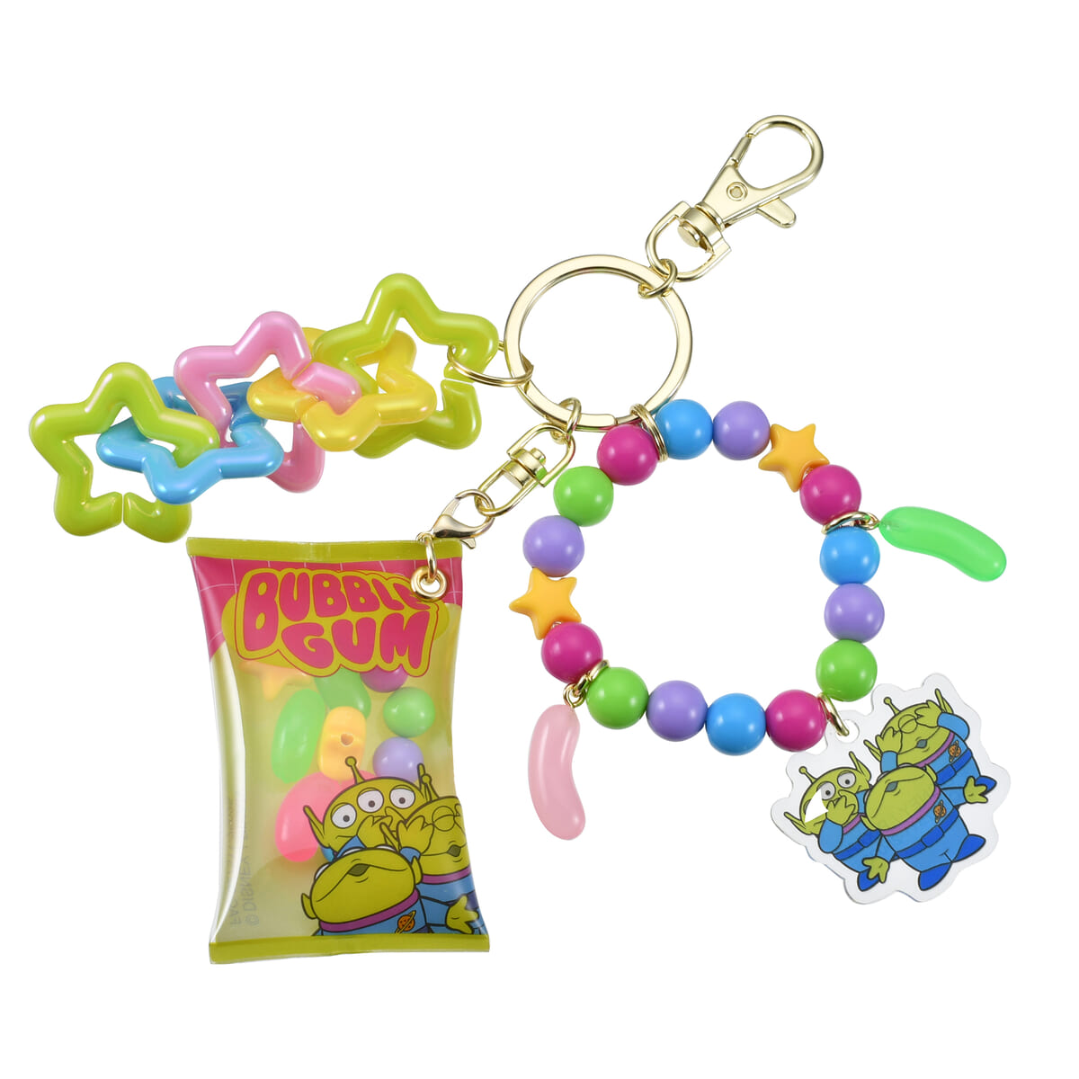 リトル・グリーン・メン／エイリアン キーホルダー・キーチェーン ジャラジャラ TOY STORY CONFECTIONERY