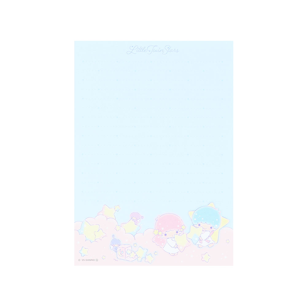メモA6 リトルツインスターズ 夜空02