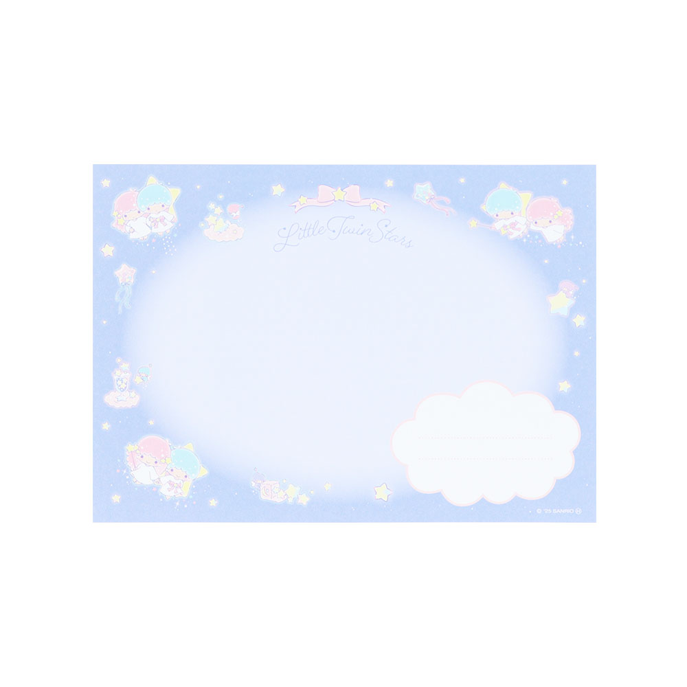 メモA6 リトルツインスターズ 夜空03