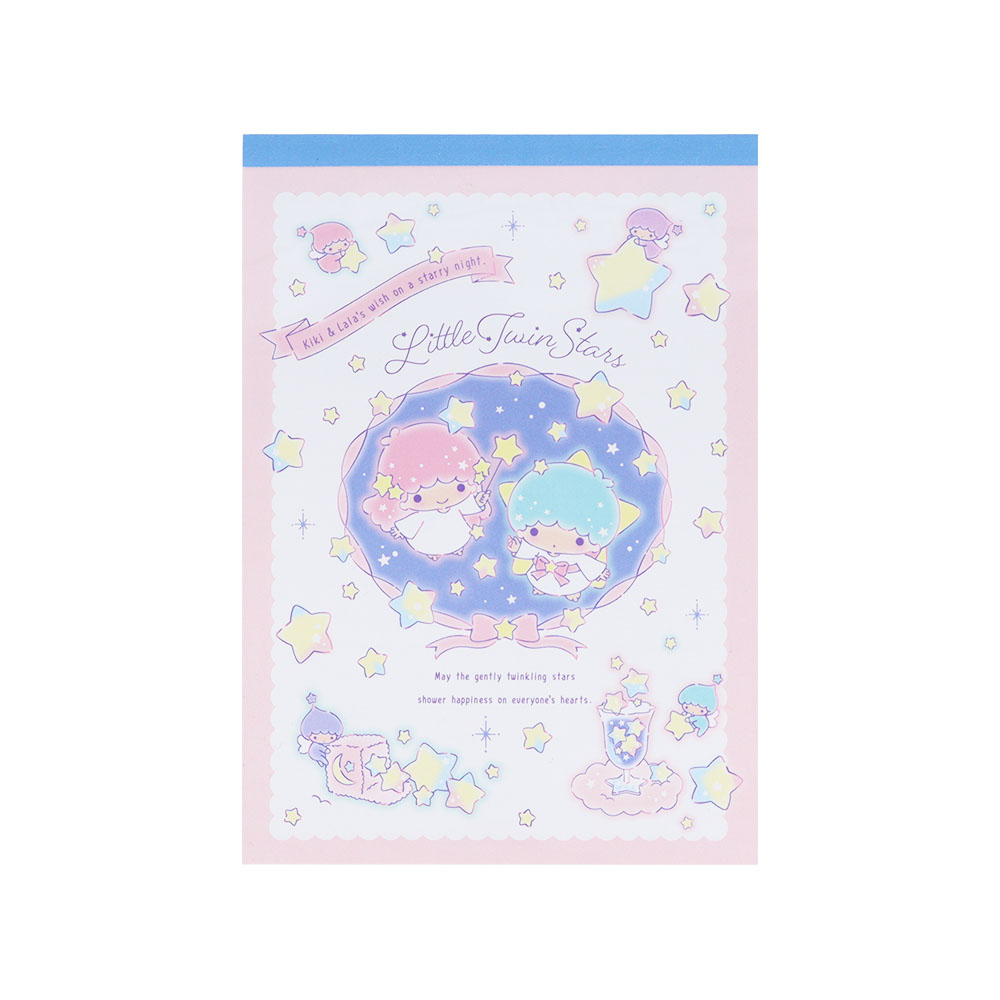 メモA6 リトルツインスターズ 夜空