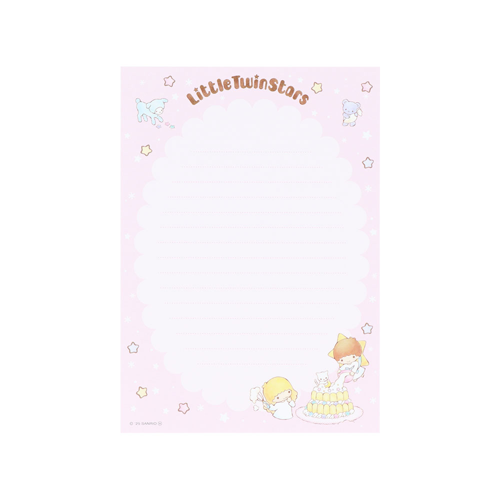 メモA6 リトルツインスターズ レトロ02