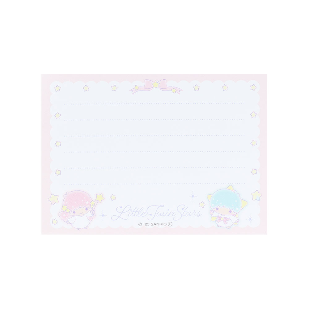 メモミニ リトルツインスターズ 夜空02