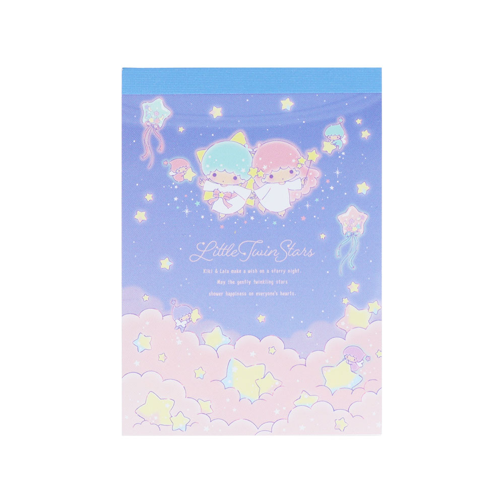 メモミニ リトルツインスターズ 夜空