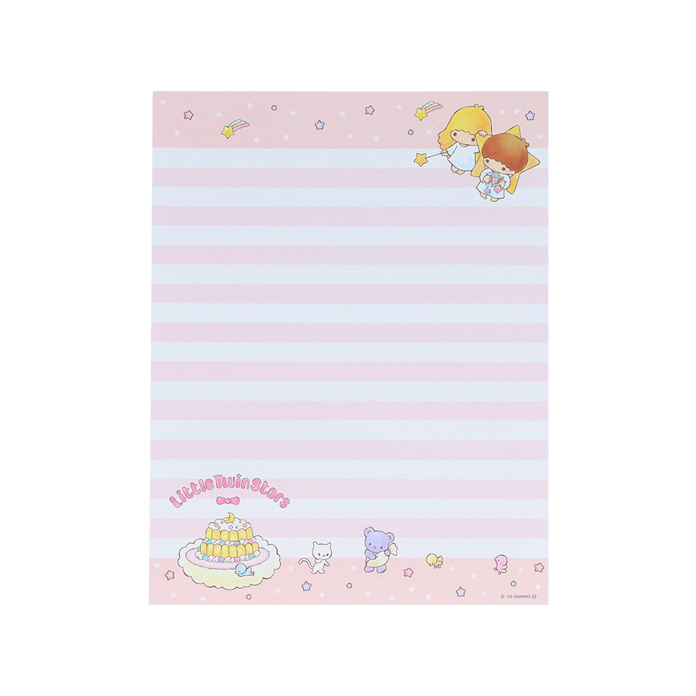 レターセット リトルツインスターズ レトロ 便箋2