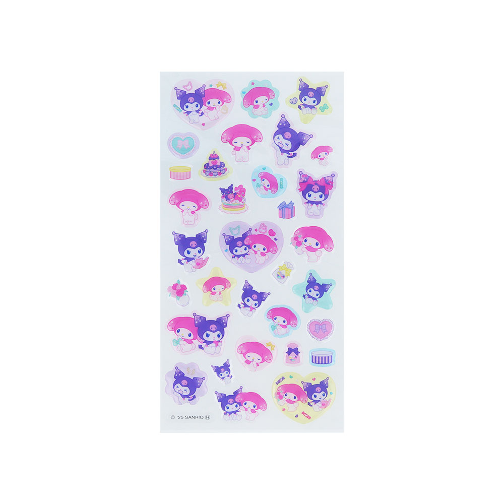 ぷっくりシール マイメロディ&クロミ02