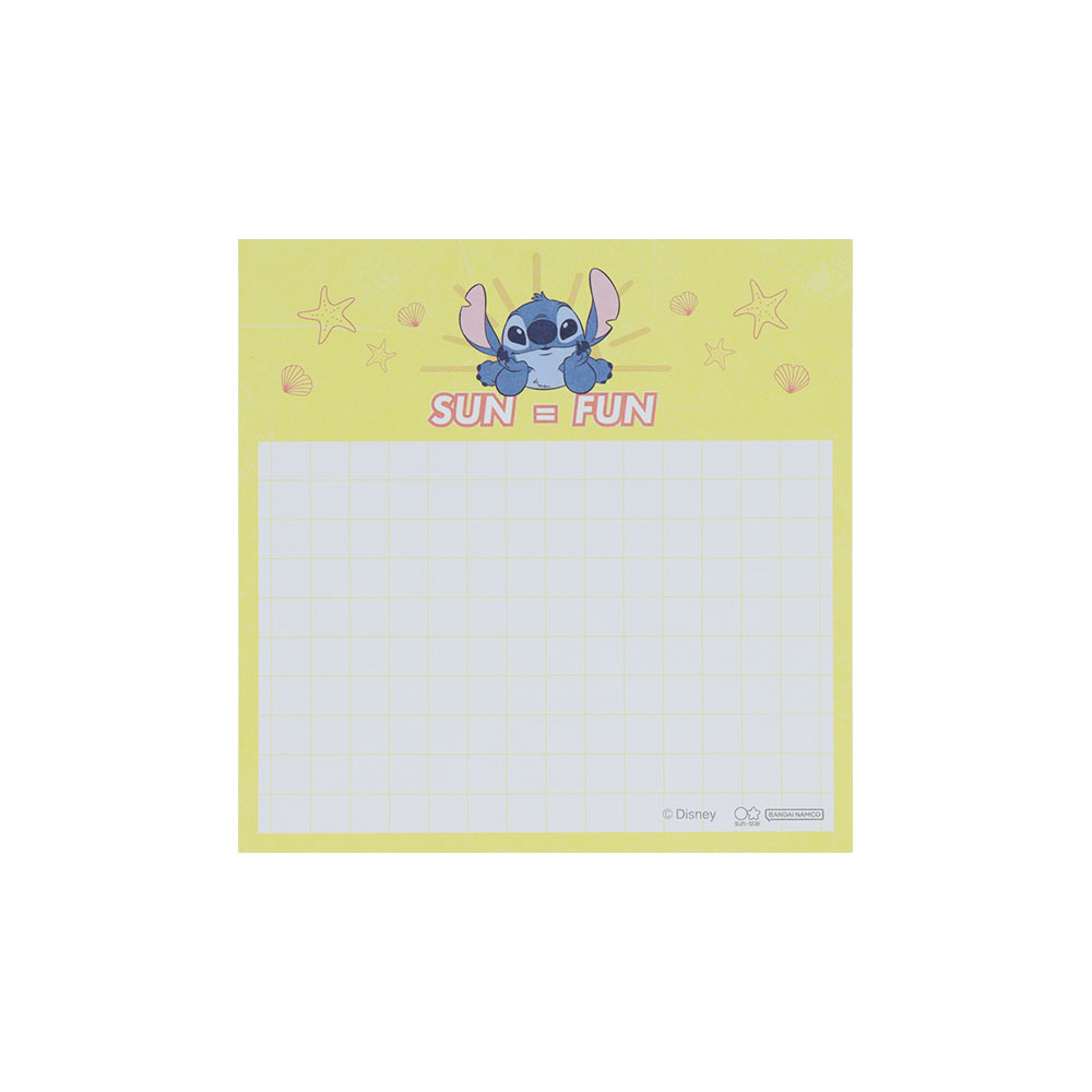 スクエアメモ　ピンク04