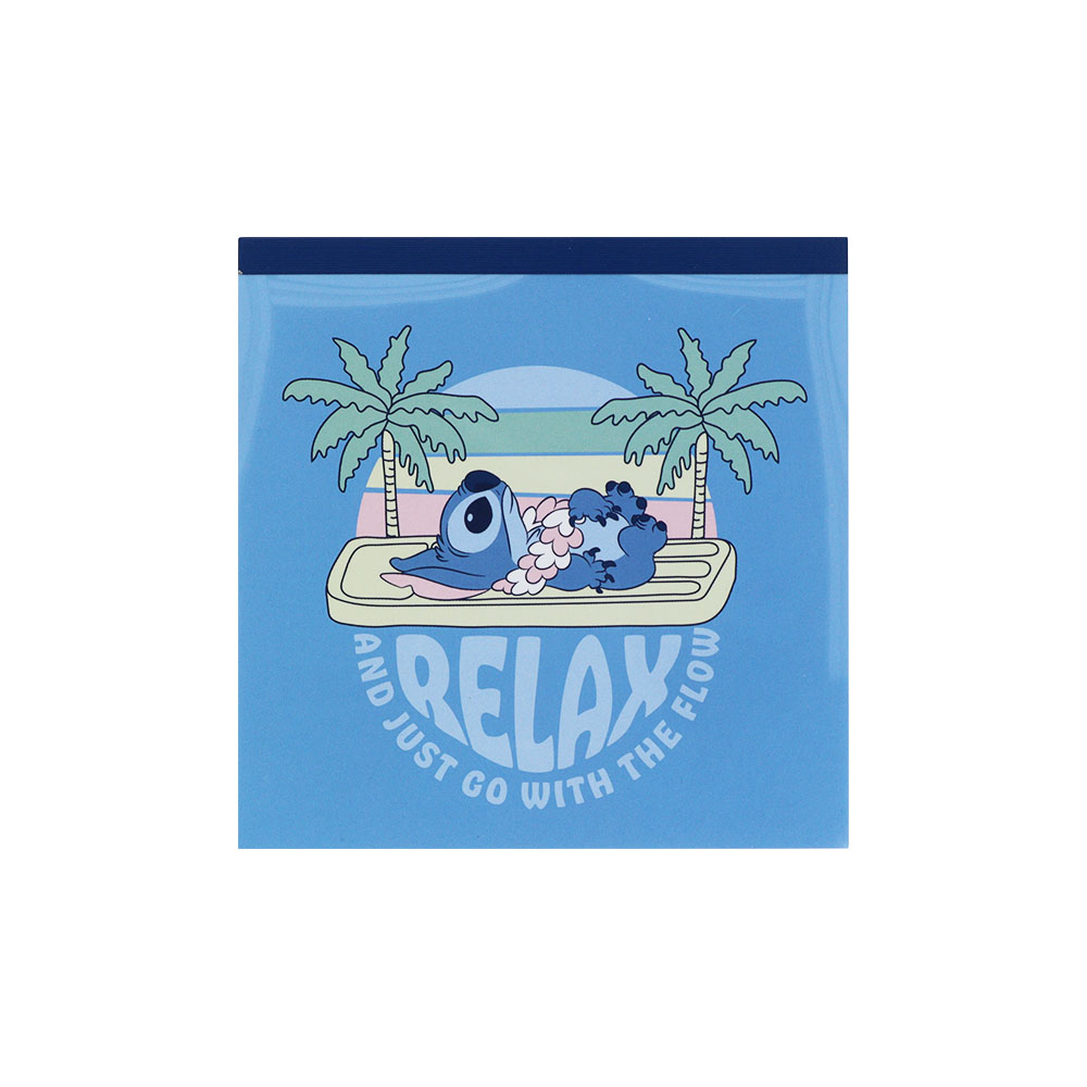 スクエアメモ　ブルー