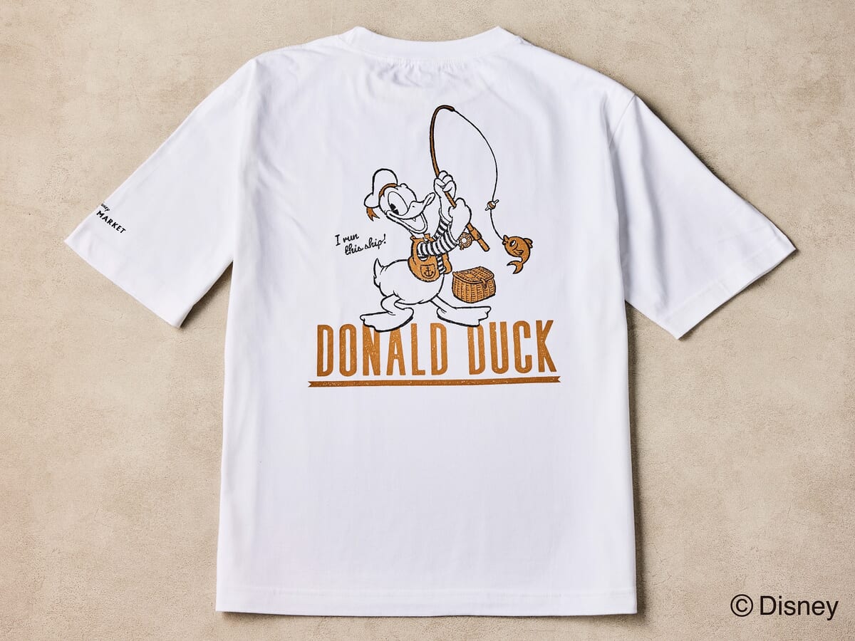 ドナルドデザインTシャツ
