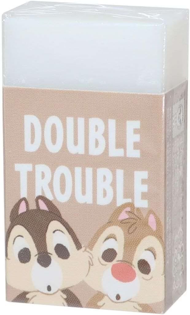 カミオジャパン ディズニー「チップ＆デール」まとまるくん消しゴム