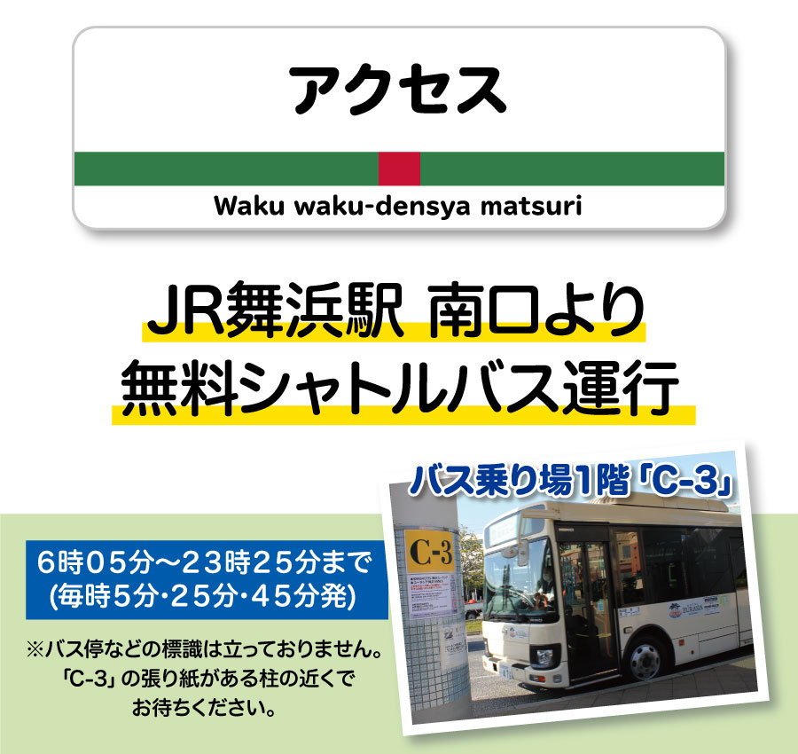 会場へのアクセス