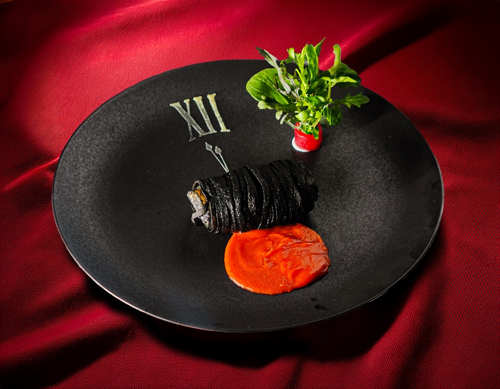 【メイン（魚料理）】 テーマ：12時の鐘の音