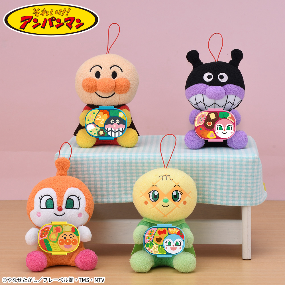 それいけ！アンパンマン　ころふわ　おべんとうパズルぬいぐるみ
