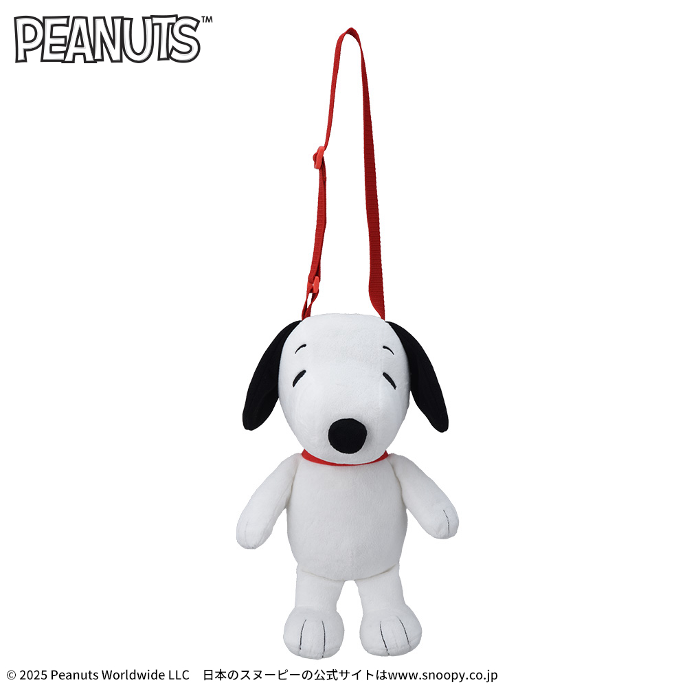 SNOOPY（TM)　プラチナムザッカぬいぐるみショルダーバッグ1