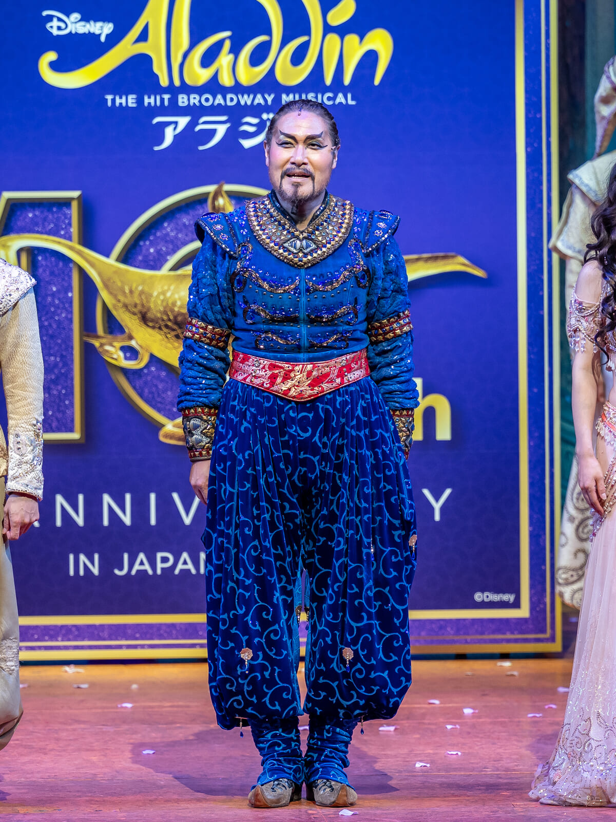 ジーニー役・瀧山久志さん