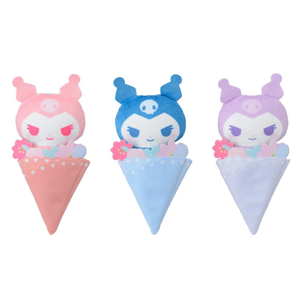 ゆるかわ　サンリオキャラクターズ　Deco Charmy　マスコット“クロミ”　ANNIVERSARY PARTY