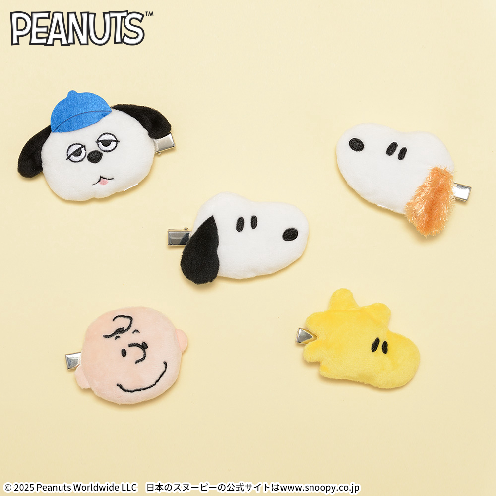 SNOOPY　マスコットヘアクリップ