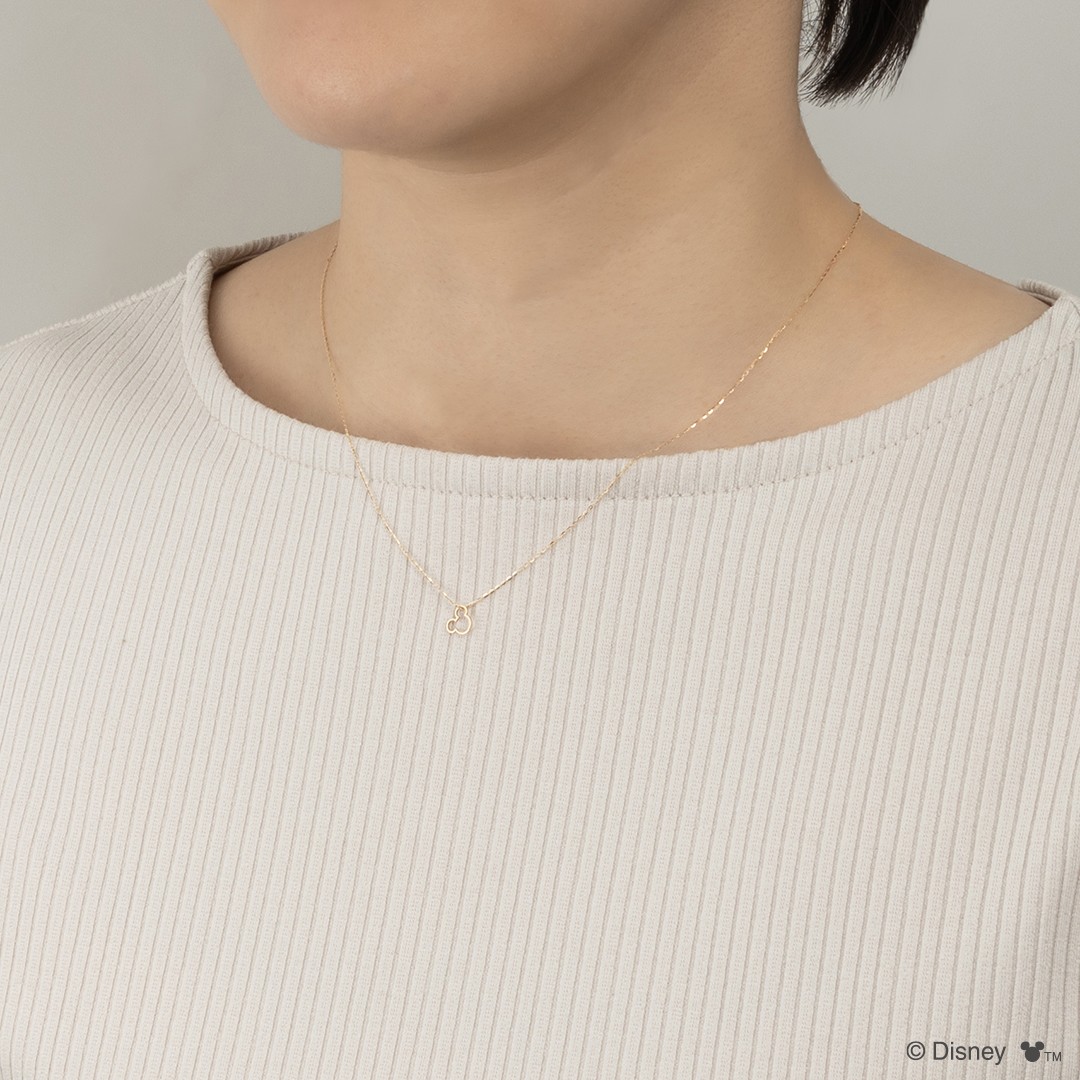 Mickey Mouse -Icon Necklace-　着用イメージ