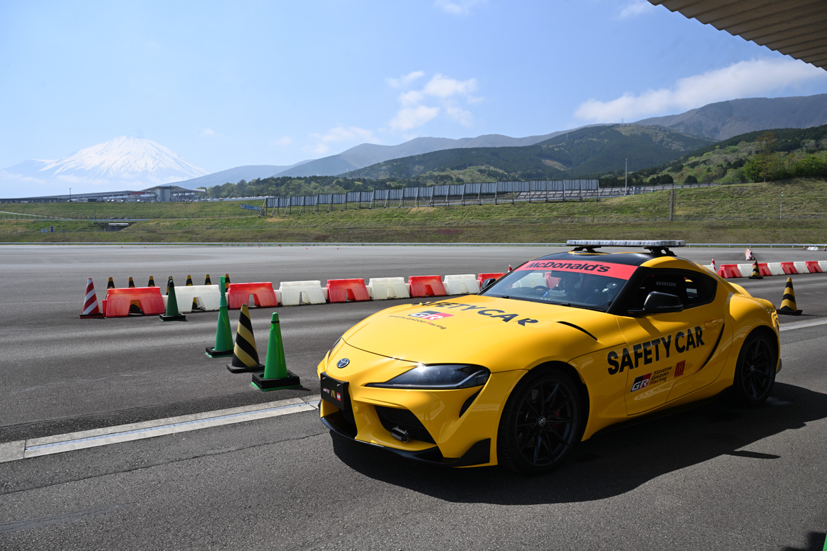 「トヨタ GR スープラ セーフティーカー」同乗体験