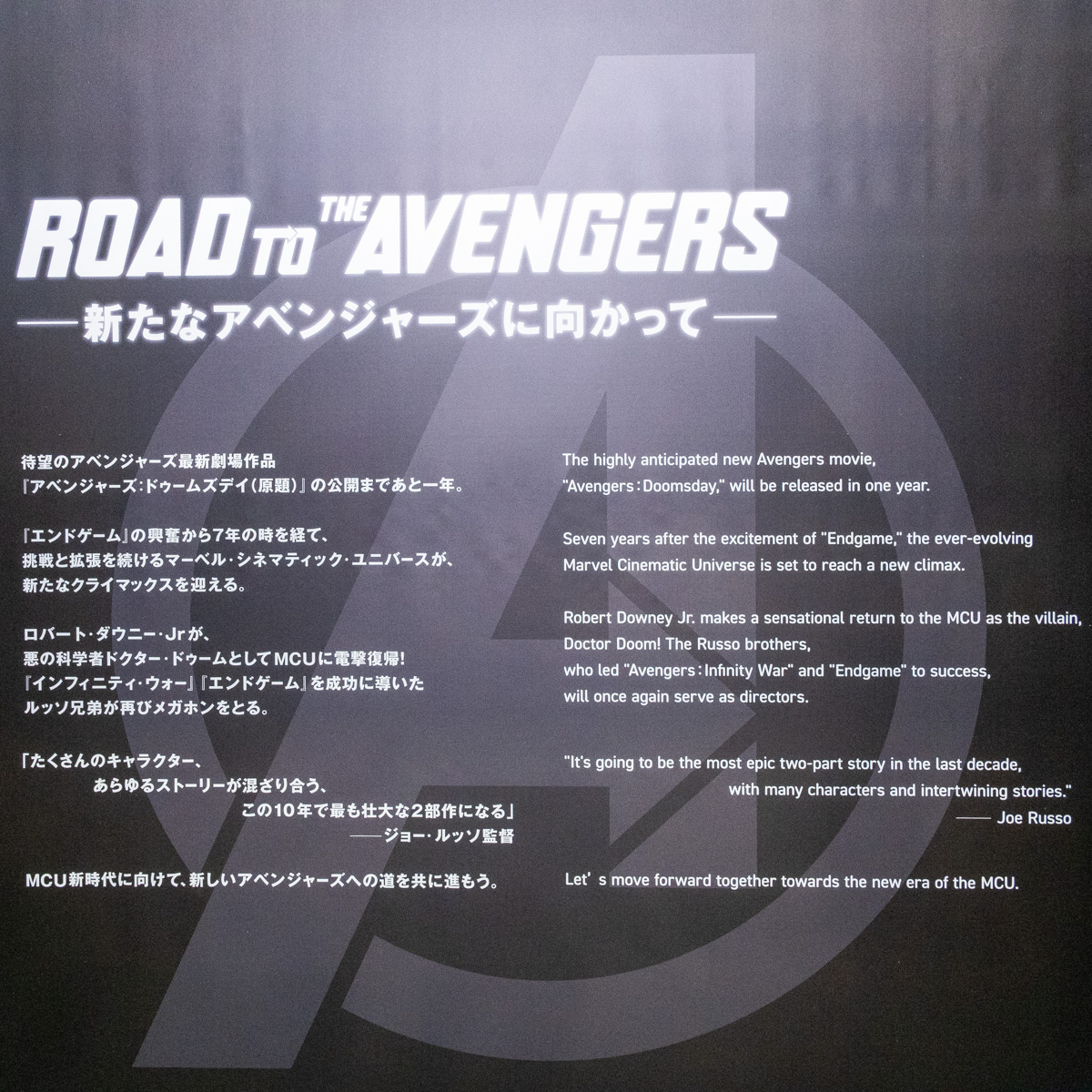 Road to Avengers