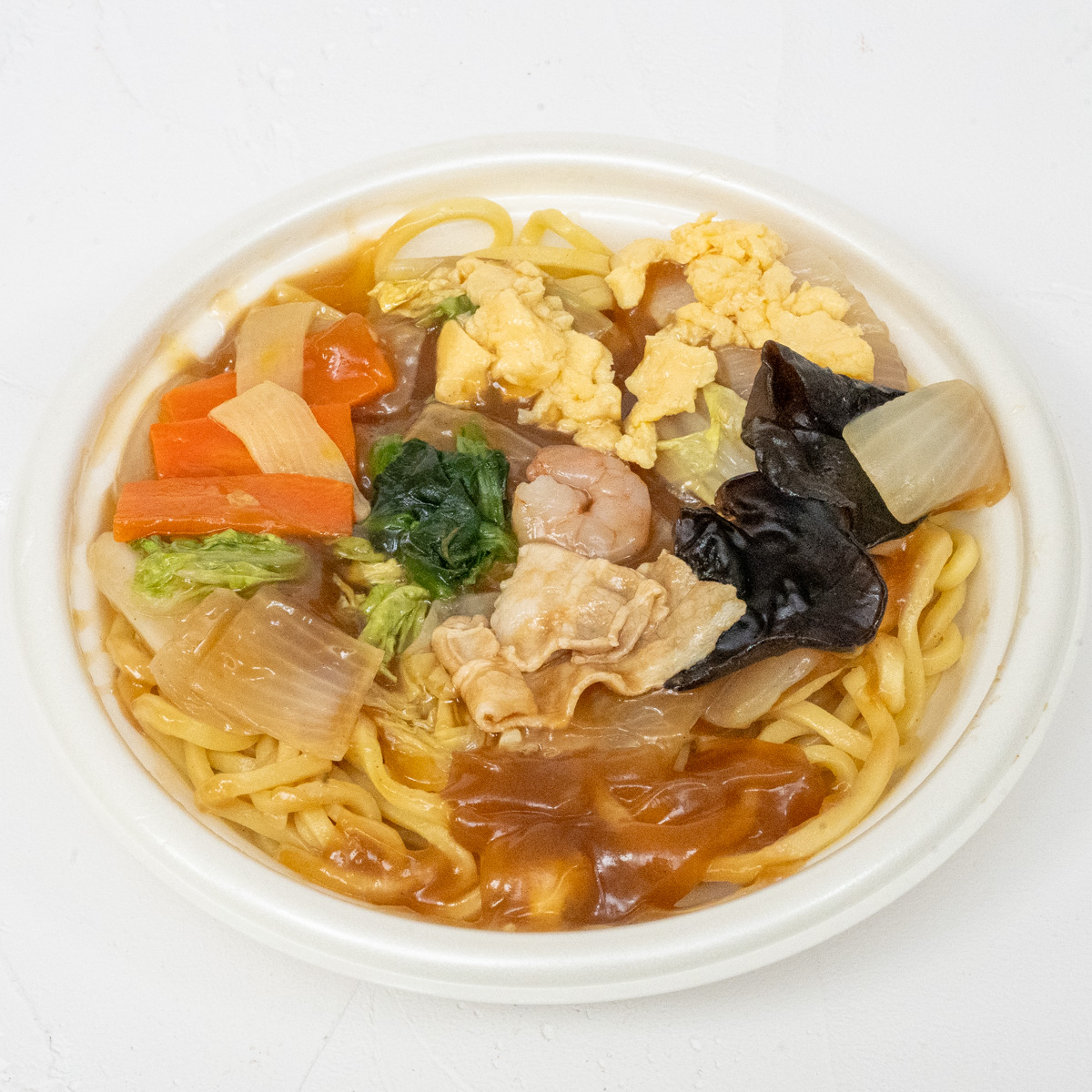 大阪王将監修 五目あんかけ焼そば　撮影
