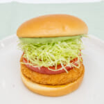 バジルマヨの海老カツバーガー ～国産バジル～