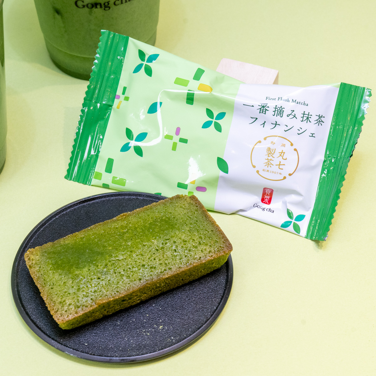 一番摘み抹茶 フィナンシェ　撮影