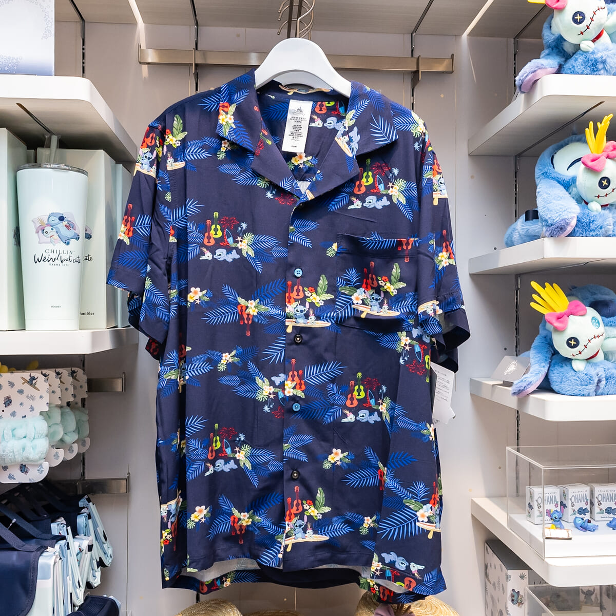 スティッチ＆スクランプ 半袖シャツ Disney Stitch Day Collection2