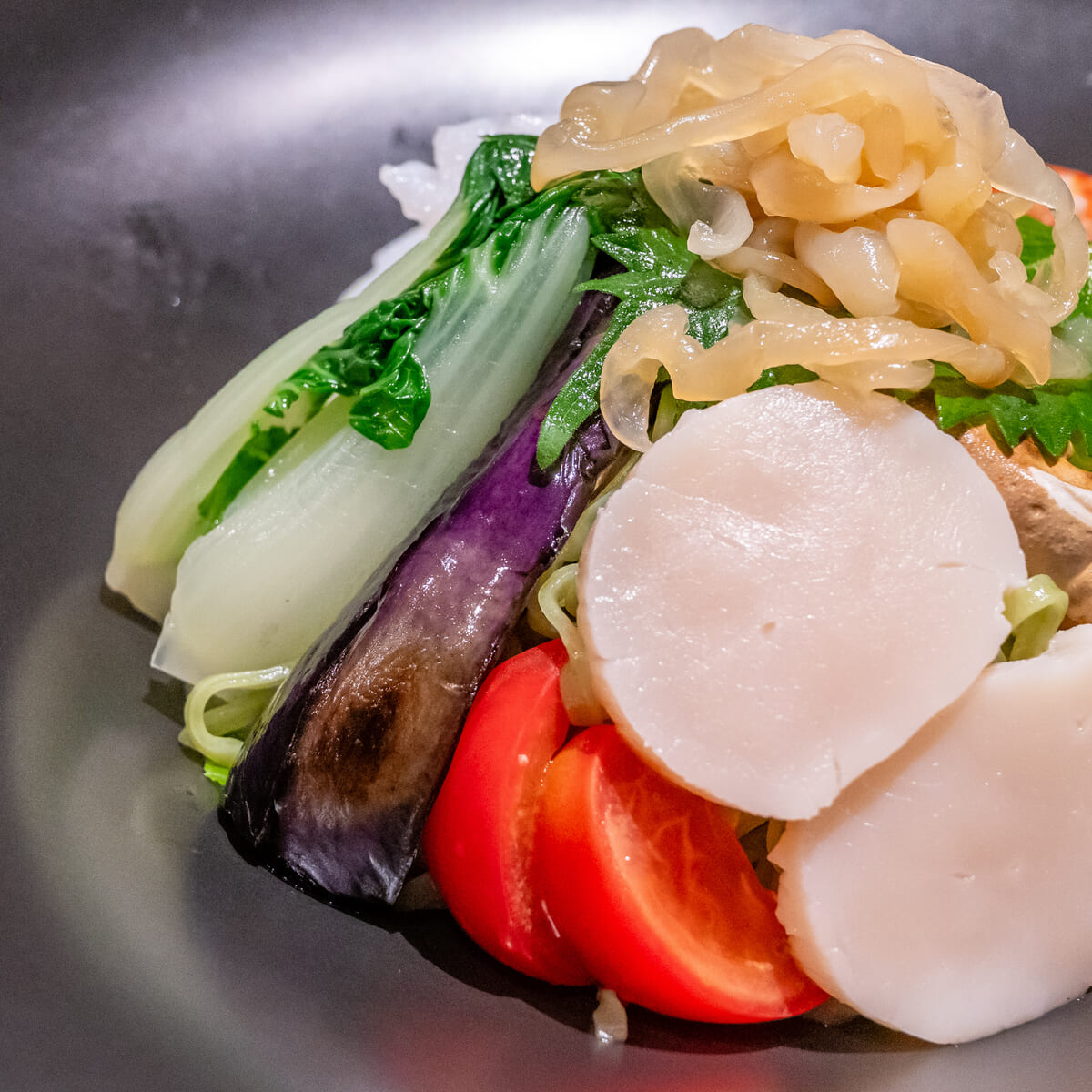 海鮮冷麺　～3種ソース食べ比べ～　トッピング