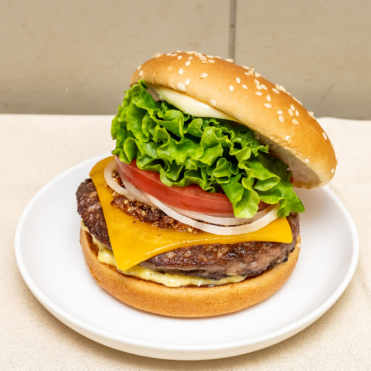 黒毛和牛チーズバーガー