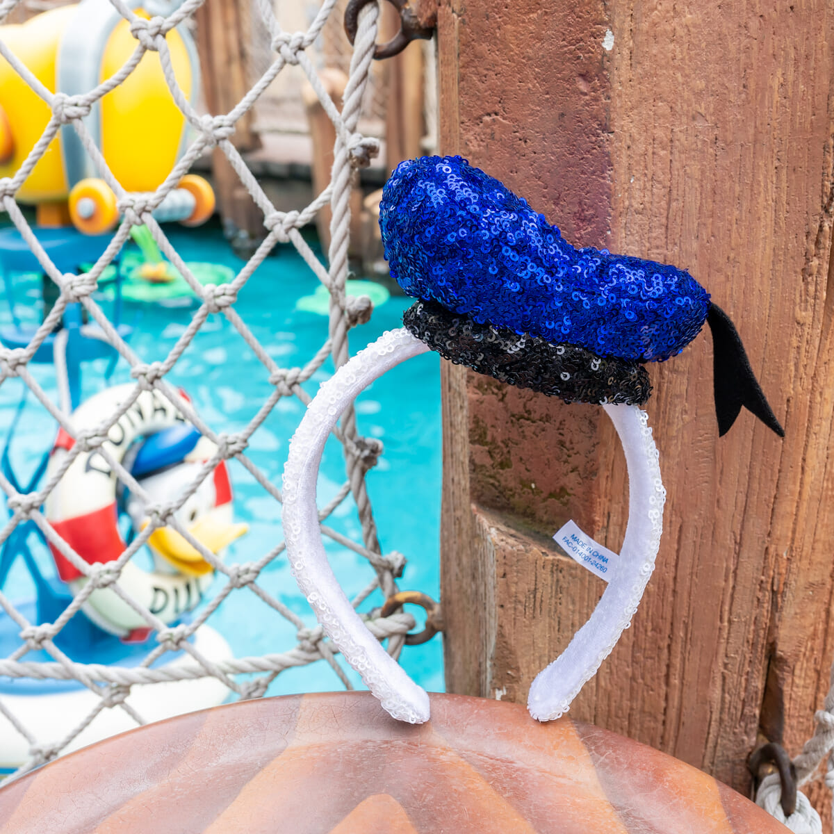 東京ディズニーリゾート「ドナルドダック」カチューシャ2