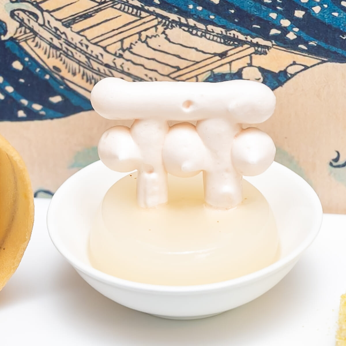 ライチゼリー（＝冨嶽三十六景　登戸浦（のぶとうら））