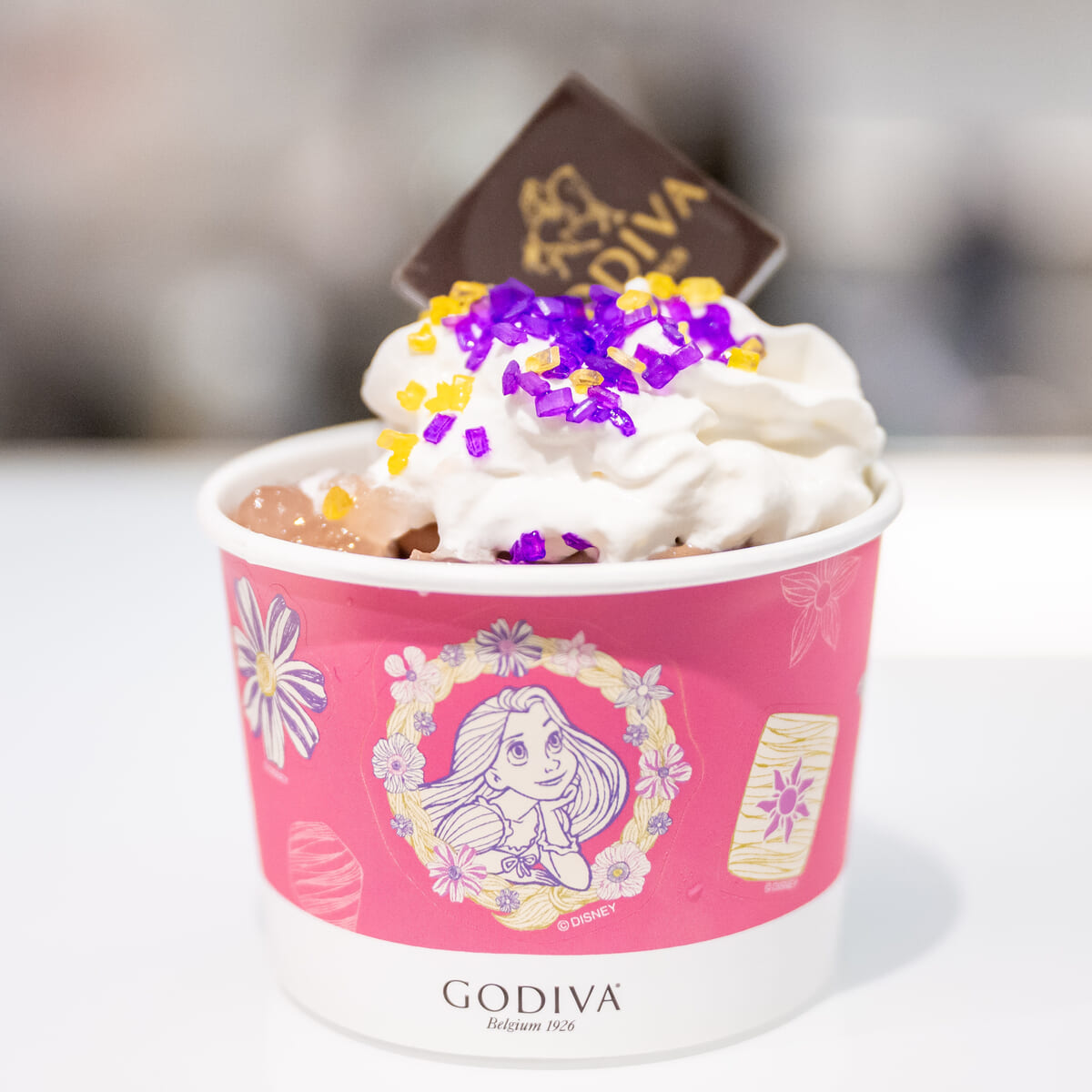 ソフトクリーム ピーチジュレ＆チョコレート2