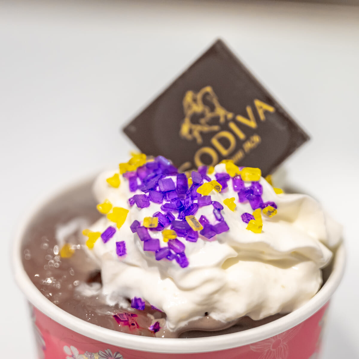 ソフトクリーム ピーチジュレ＆チョコレート3