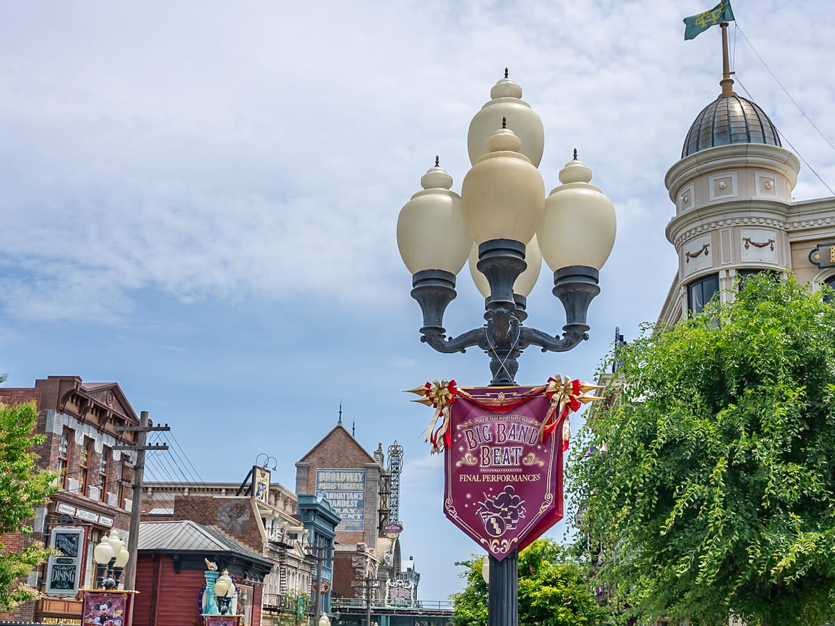 東京ディズニーシー スペシャルイベント「We Love ビッグバンドビート」デコレーション