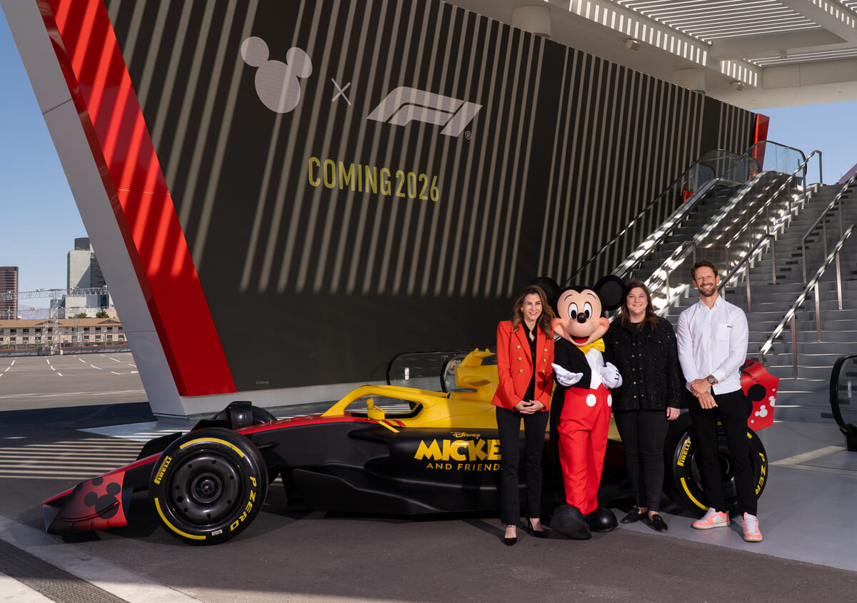 F1／ディズニー「ミッキー＆フレンズ」コラボレーション2