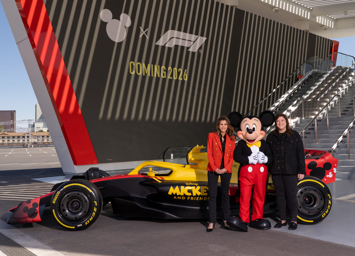 F1／ディズニー「ミッキー＆フレンズ」コラボレーション3