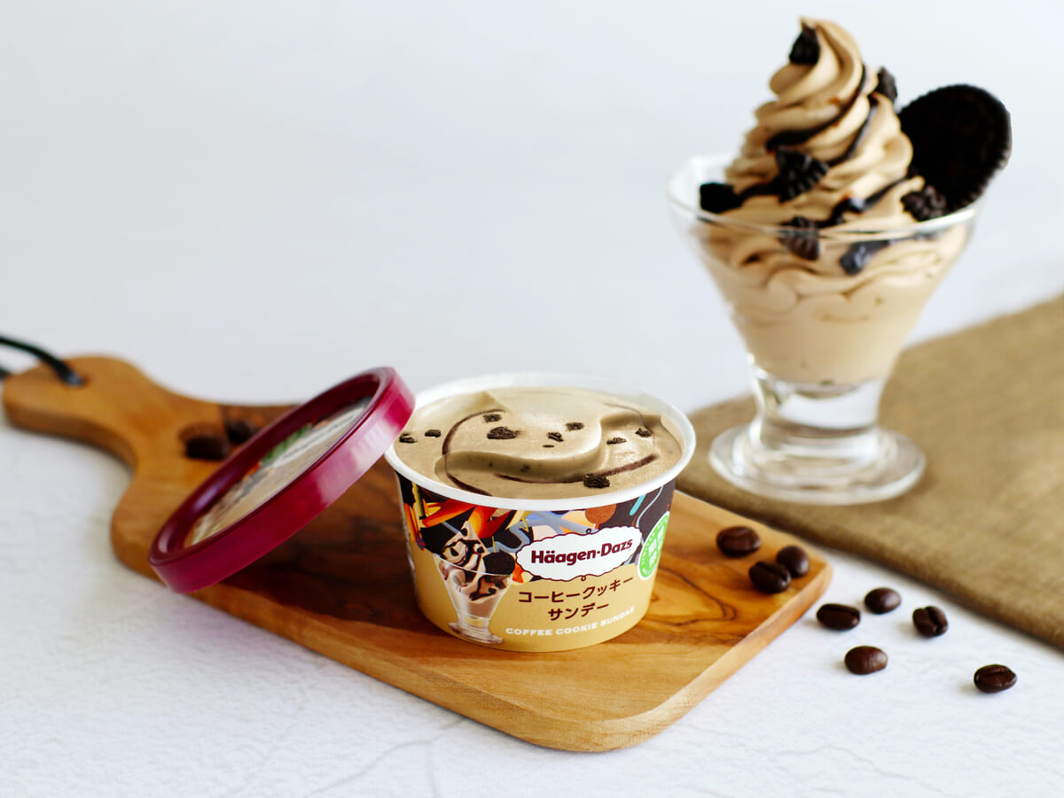 ハーゲンダッツ ミニカップ「コーヒークッキーサンデー」