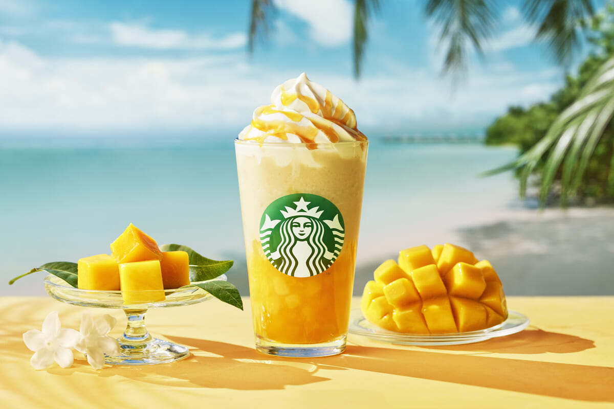 スターバックス「オリエンタル マンゴー & ティー フラペチーノ」