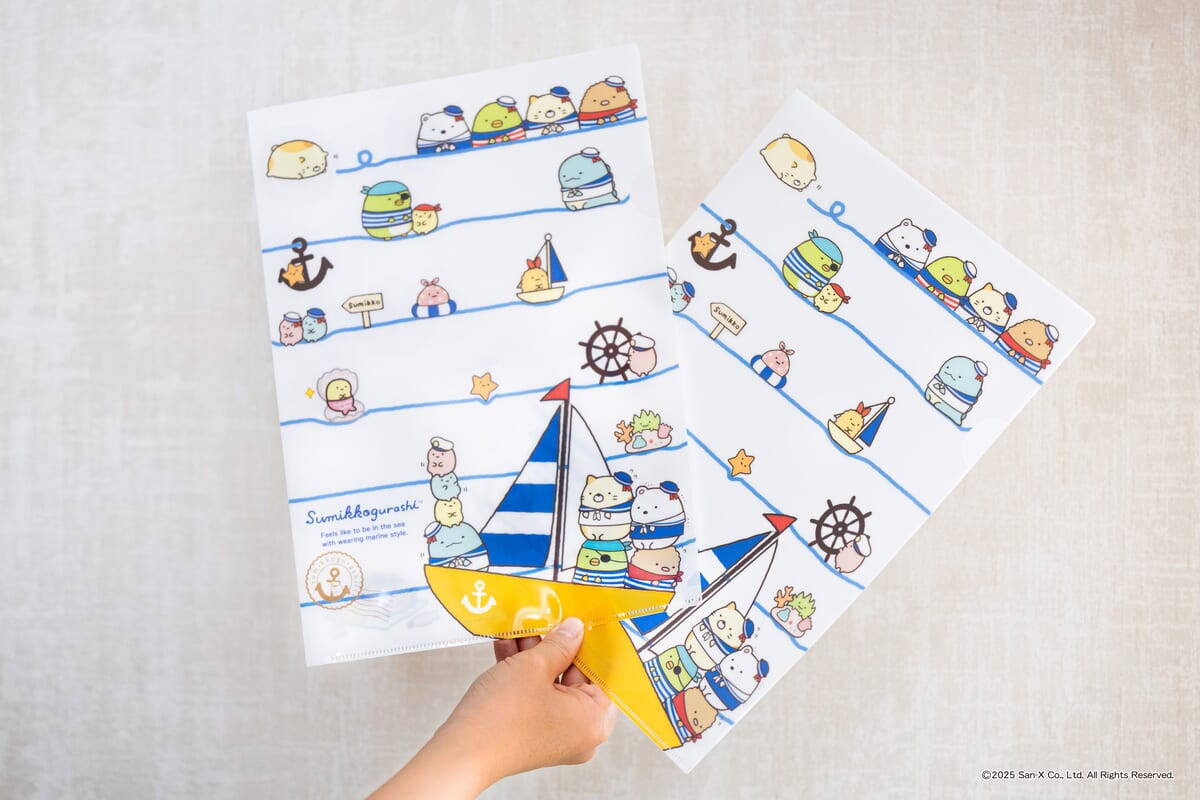 すみっコぐらしコラボレーションクリアファイル（A4サイズ）