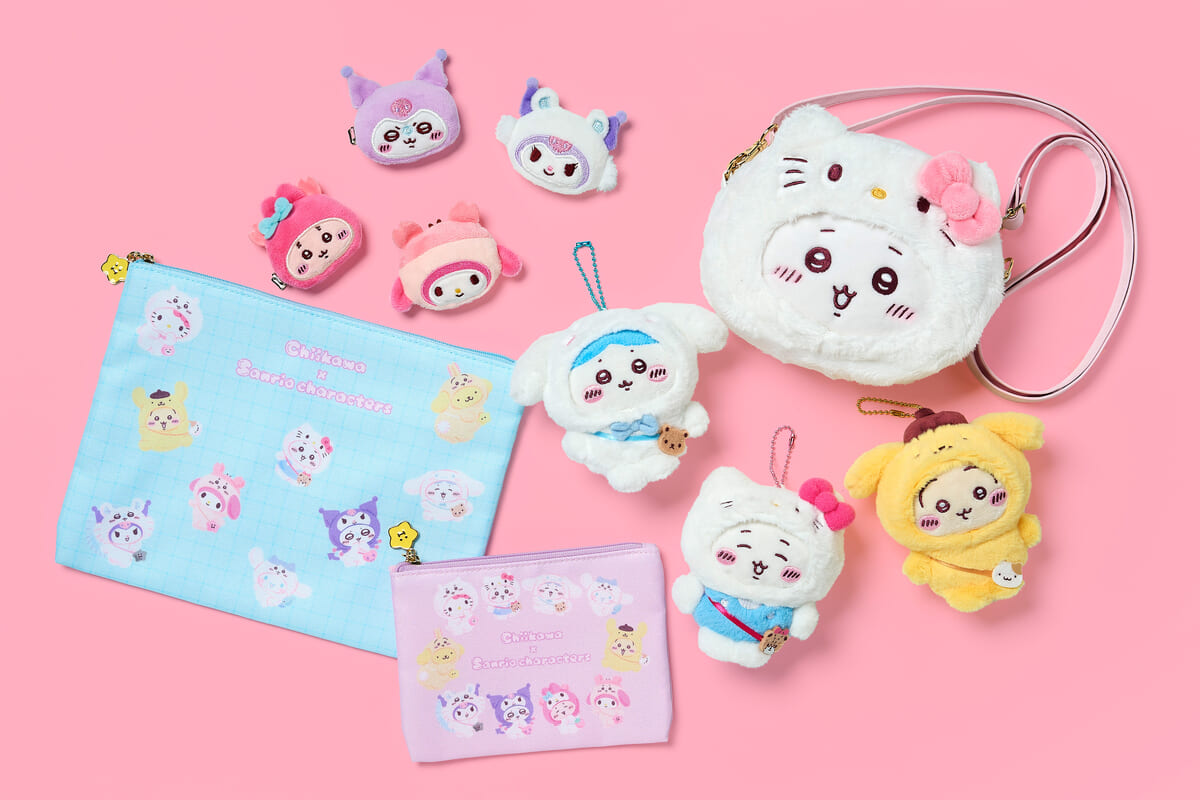 サンリオ「ちいかわ×サンリオキャラクターズ」グッズ　ラインナップ
