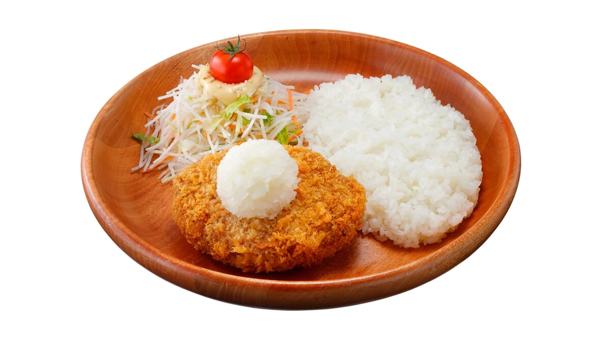 メンチカツおろしポン酢ディッシュ（ハンバーグなし）