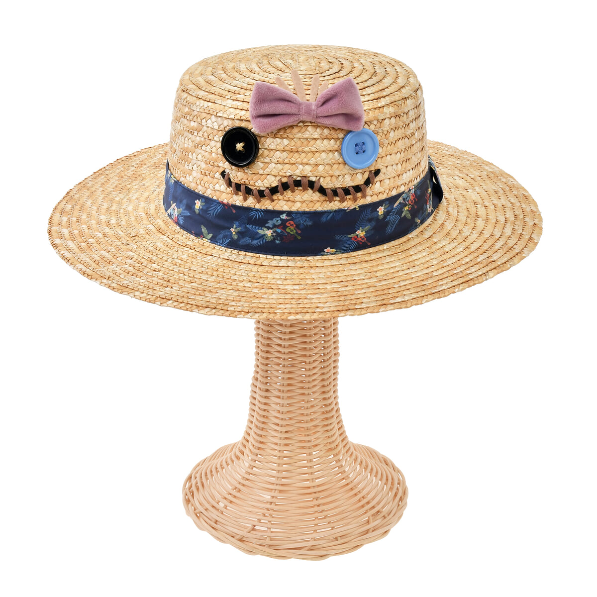 スティッチ＆スクランプ 帽子・ハット 麦わら Disney Stitch Day Collection