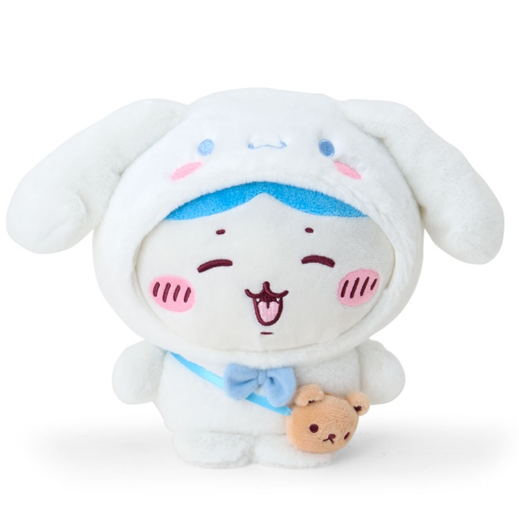 ぬいぐるみ　ハチワレ＆シナモロール