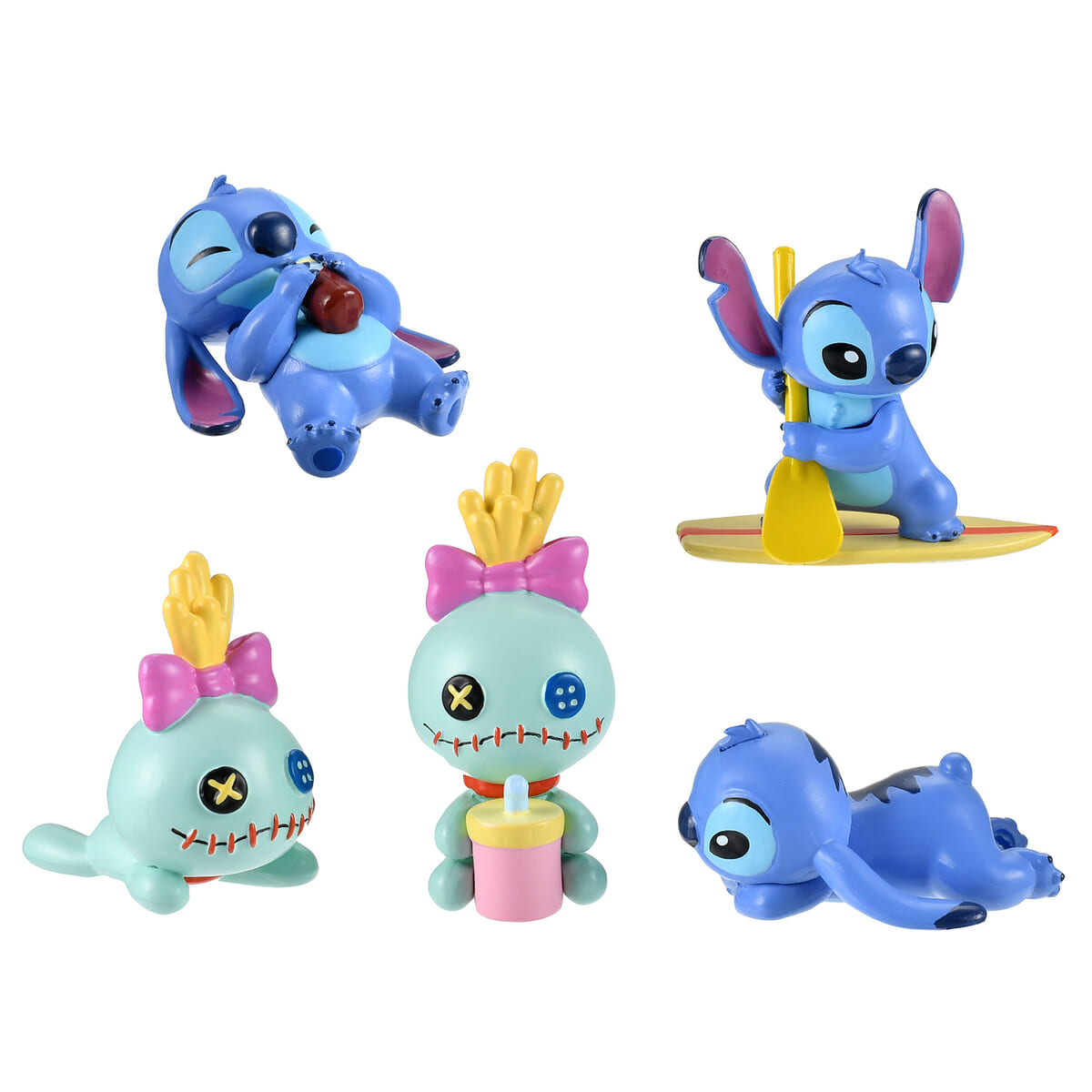 スティッチ＆スクランプ シークレットフィギュア Disney Stitch Day Collection